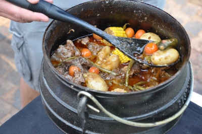 Shank and Potato Potjie